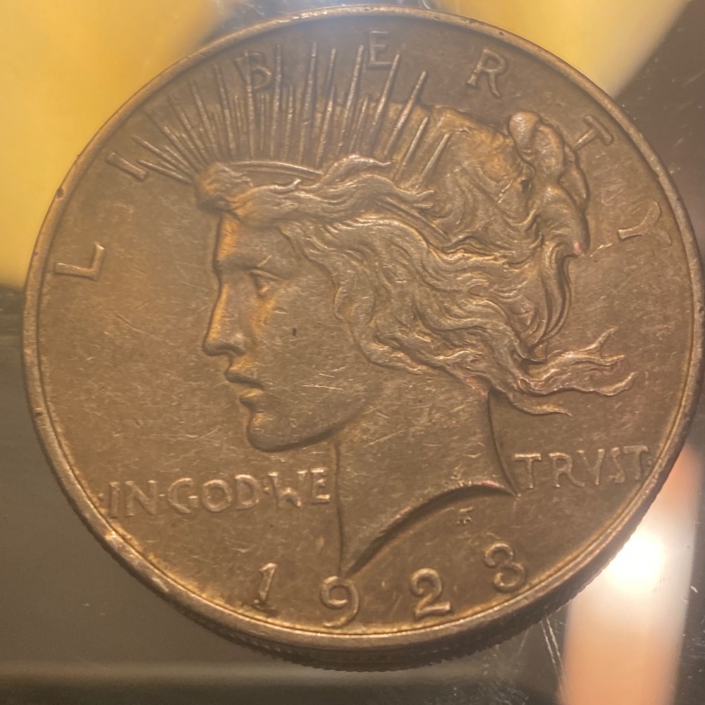 1923 Error Peace Dollar